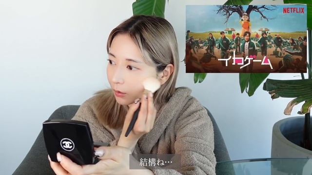 【GRWM】夫婦でデート♡メイクしながらオススメの海外ドラマ＆映画１１選紹介📺✨