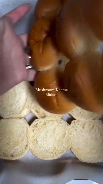 Mushroom Keema Sliders