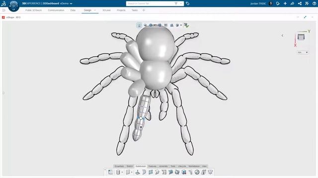 Don't Miss This Demo Part 1 - Tarantula Modeling - 3DEXPERIENCE World 2021 смотреть онлайн