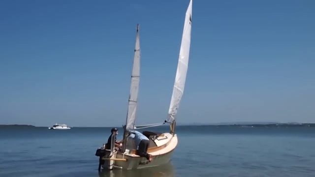 Norwalk Islands Sharpie NIS 18  Cat Yawl 'Missie Lee' - Part 1