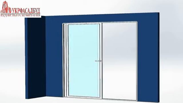 Двери раздвижные. Схема открывания 2 смотреть онлайн