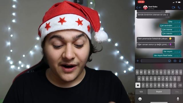 GERÇEK NOEL BABA BANA VİDEO ATTI! (Santa Claus) смотреть онлайн