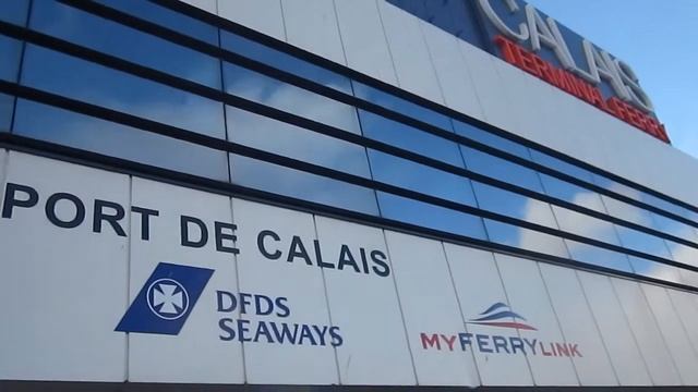 P&O Ferry Terminal in Calais, France смотреть онлайн