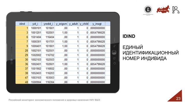 Основы работы с данными RLMS-HSE смотреть онлайн