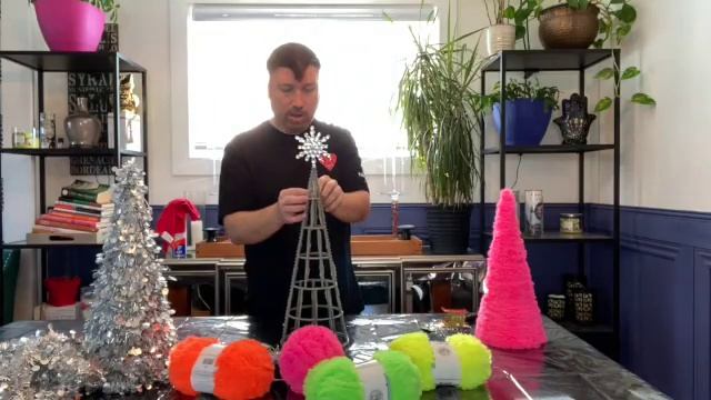 DIY NEON CHRISTMAS TREES смотреть онлайн