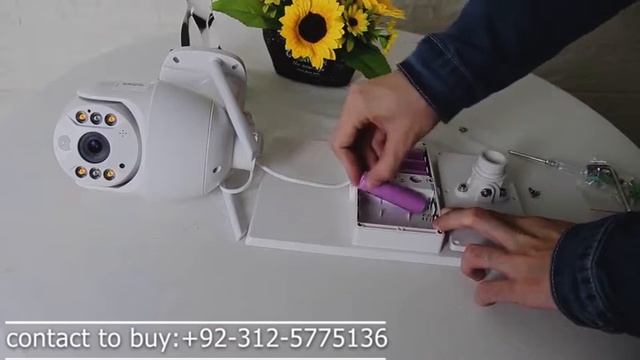 2 MP PTZ IP CAMERA WITH SOLAR POWERED SUREVILENCE outdoor CAMERA смотреть онлайн