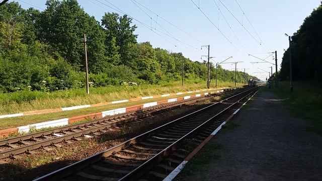 Поїзд Київ-Пшемисль 16.06.2019 п.Веселка смотреть онлайн