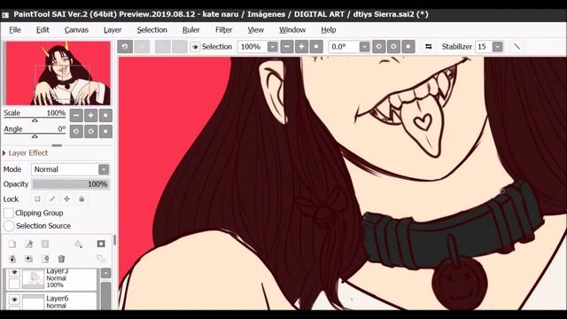 Speedpaint DTIYS eSierra_Art #dtiys #girl #SAI смотреть онлайн