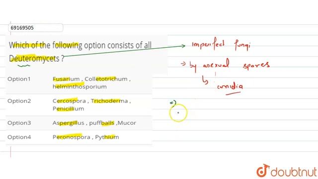 Which of the following option consists of all Deuteromycets ? смотреть онлайн