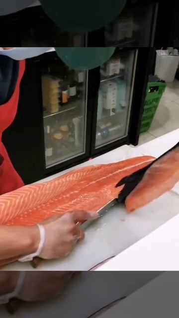 How Amazing Cutting Skills | Cutting Salmon And Cleaning Fastest смотреть онлайн