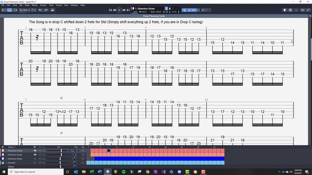 Born of Osiris - Resilience Riff A 60/84 Focused Speed Building Tab смотреть онлайн