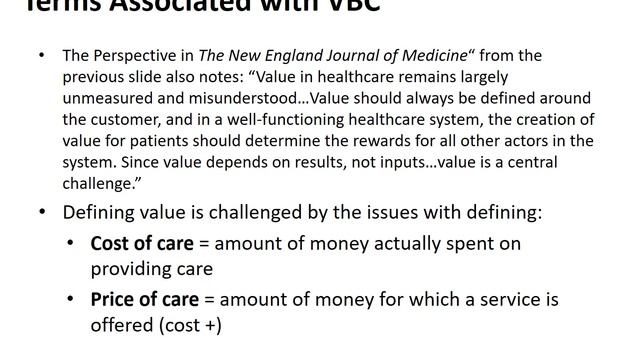 Value Based MOOC Unit 1-B-2 смотреть онлайн
