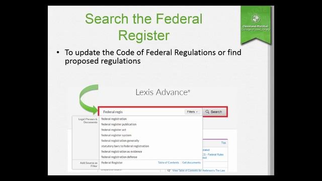 Administrative Law Research Part 3: Updating Regulations and Further Research смотреть онлайн