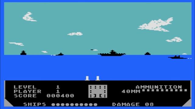 Beach-Head for the Atari 8-bit family смотреть онлайн
