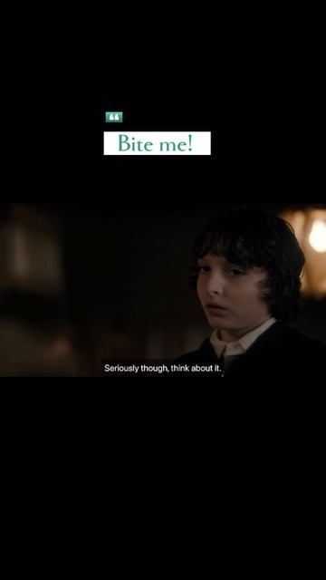 Английский с сериалом Очень странные дела "Bite me" смотреть онлайн