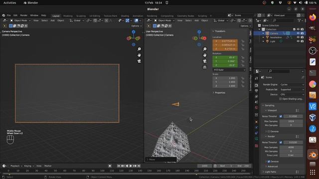 Blender camera animation tutorial смотреть онлайн