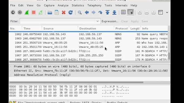 How to use WireShark on Kali Linux to capture and analyze network traffic (basics) смотреть онлайн