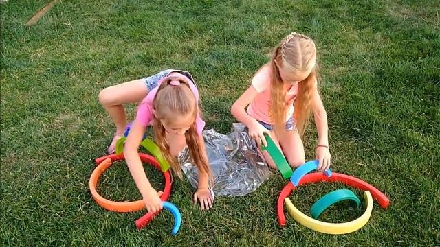 Пирамидка "Радуга" 12 цветов смотреть онлайн