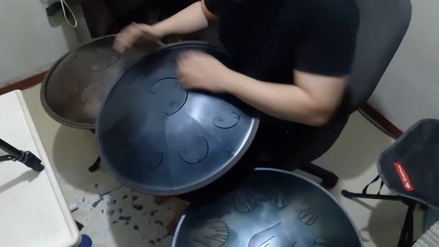Gurenge (紅蓮華) by LiSA (Handpan / Tonguepan Cover by Eric Beronio) смотреть онлайн