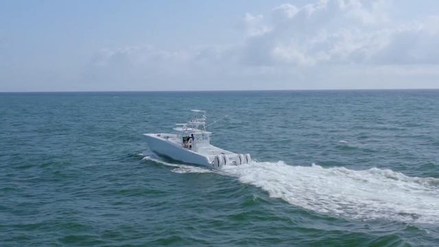 2021 Freeman 47 w/ Quad Mercury 450R's