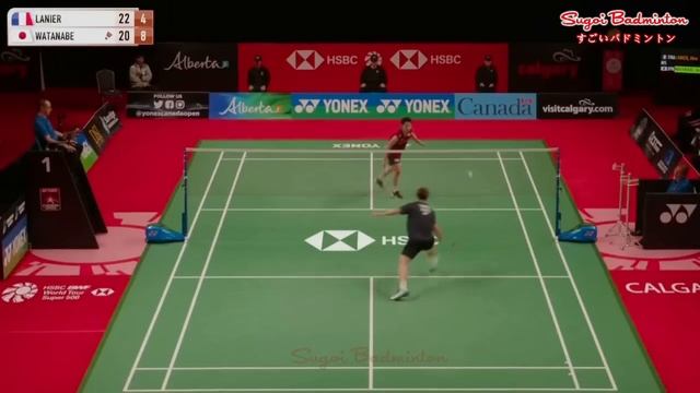 FINAL | Koki WATANABE (JPN) vs Alex LANIER (FRA) | Canada Open 2024 Badminton смотреть онлайн