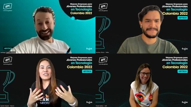 Panel EFY Tech Colombia 2022 Twilio, NEORIS, SAP, FirstJob смотреть онлайн