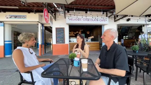 Katya interviews Kathleen and Todd at Lix Ice Cream Shop смотреть онлайн