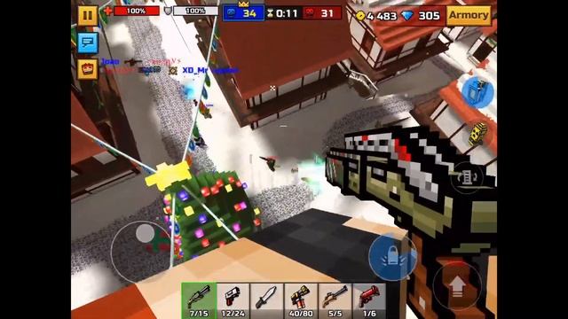 PIXEL GUN 3D DINO SLAYER [REVIEW] смотреть онлайн