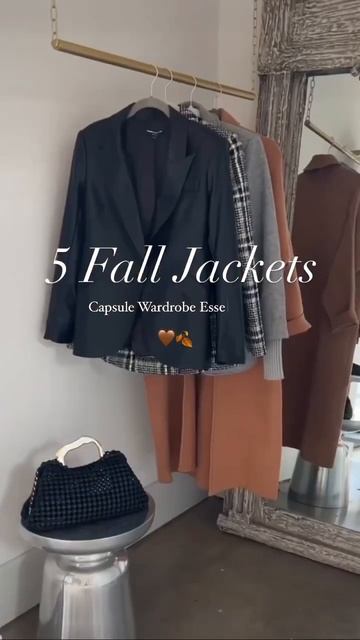 Fall Capsule Wardrobe | 5 Essential Fall Jackets for Fall смотреть онлайн