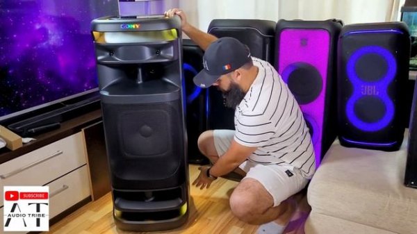 Sony ULT Tower 10 Unboxing and First Impressions +SOUND  TEST @ MAX  Volume VS JBL Partybox Ultimat