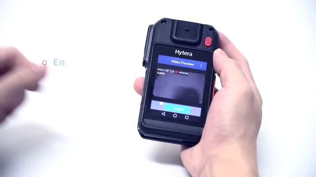 Hytera VM750D Body Worn Camera Unboxing