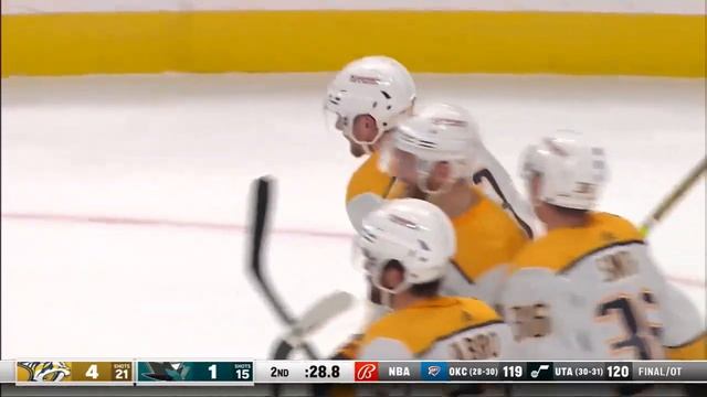 Yakov Trenin's shorthanded goal vs Sharks (23 feb 2023) смотреть онлайн