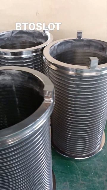 Stainless Steel 304 wedge wire screen self-cleaning filter cylinders смотреть онлайн