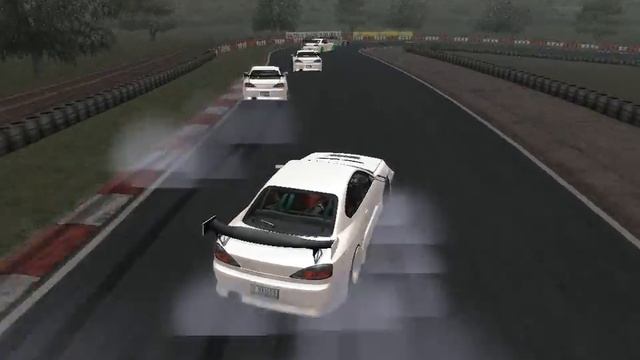 Drift white silvia's Touge Gokart смотреть онлайн