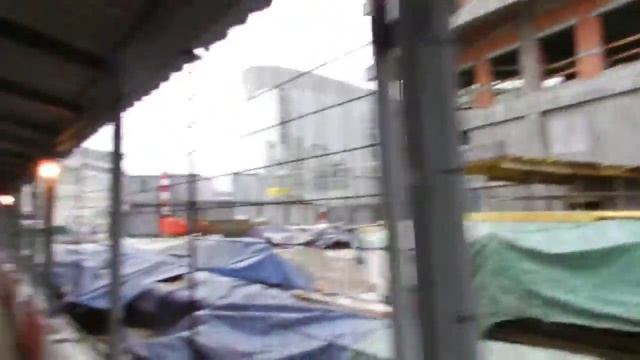 Орловский переулок пока ещё в лесах