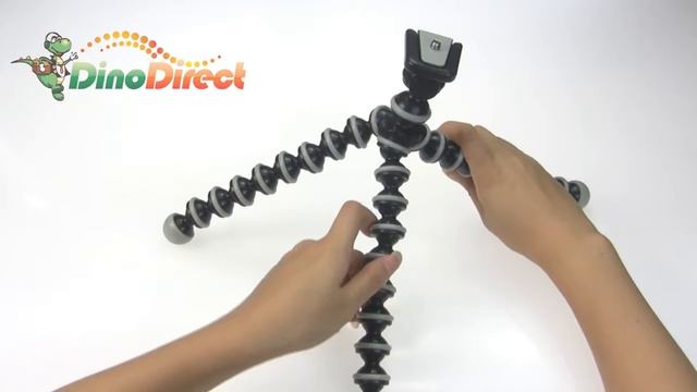 Big Multi-Use Free Rotation Travel Octopus Cameras Tripod from Dinodirect.com смотреть онлайн