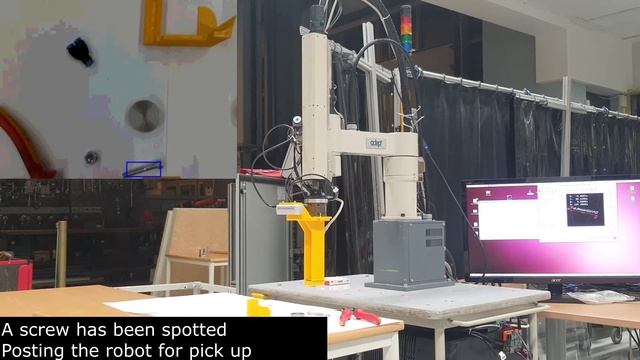 Scara pick up a screw смотреть онлайн