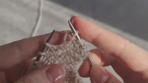 Классическая лицевая петля