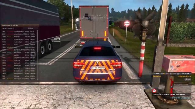 ETS 2 Funny Moments #004 - Roadtrip Duisburg-Calais смотреть онлайн