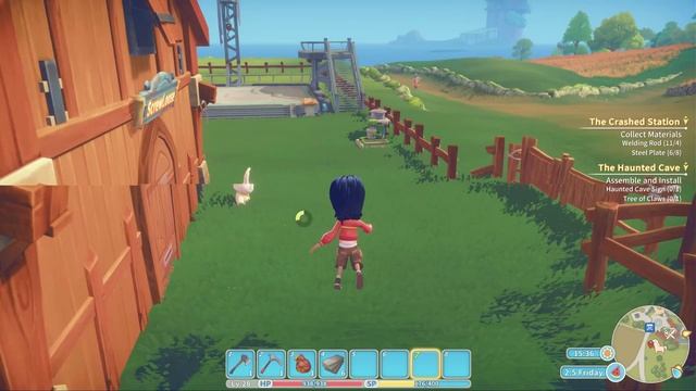 Let's Play - My Time at Portia - #22 THE CRASHED STATION смотреть онлайн