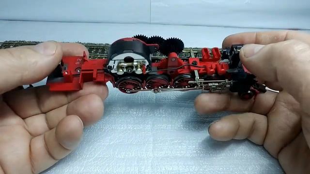 Обзор модели паровоза BR-65 под оцифровку. смотреть онлайн