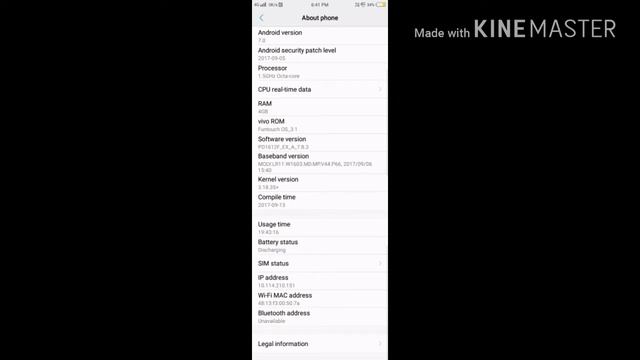 Good news Vivo v5 got 7.0 nougat update in India. смотреть онлайн
