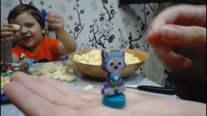 Щенячий патруль открываем кукурузу с игрушками Paw patrol