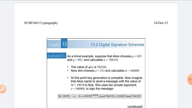 RSA Digital Signature Schema in CNS смотреть онлайн