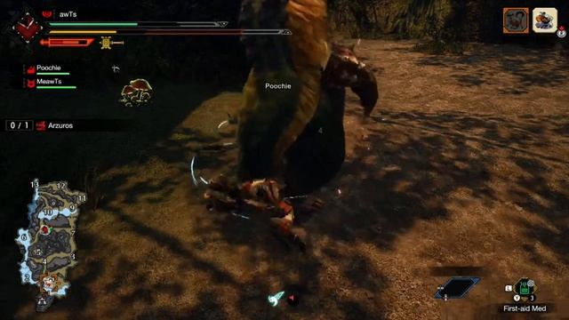 Monster Hunter Rise Playthrough Episode 4: Grizzly Glutton. смотреть онлайн