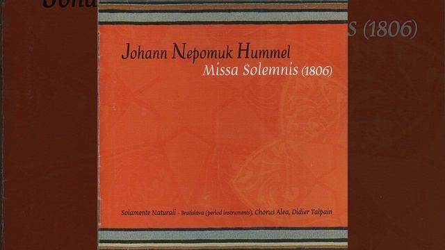 Alma Virgo, Offertorio in F major for soprano, Chorus and Orchestra смотреть онлайн