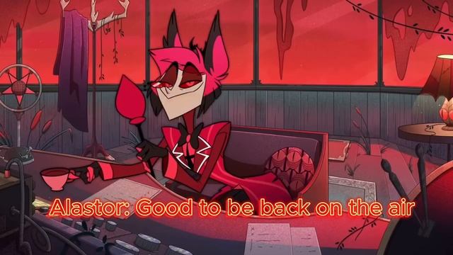 HAZBIN HOTEL SONG ''Stayed Gone'' Lyrics with Alastor Voice change at the end смотреть онлайн