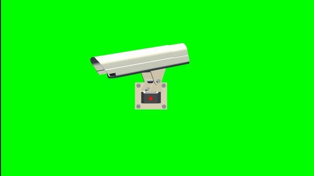 moving security camera front view - green screen effect смотреть онлайн