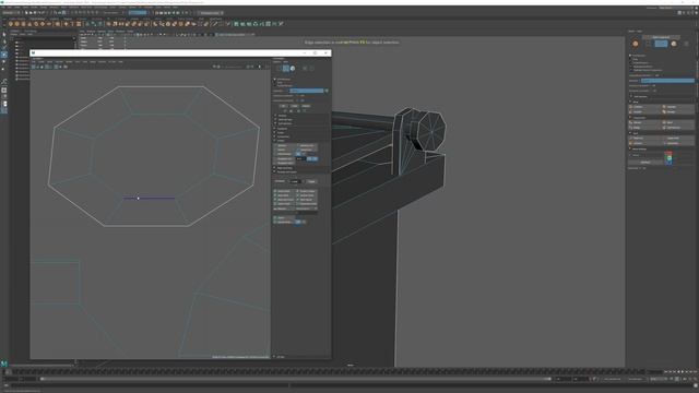 Maya 2022 mulit-component prop UV tutorial смотреть онлайн