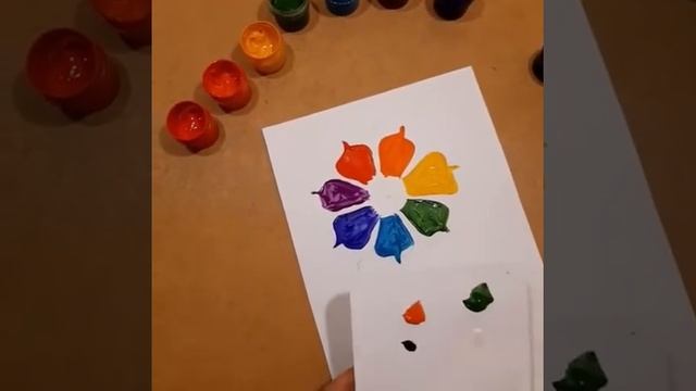 Майстер-клас: Основні поняття про колір, робота гуашшю смотреть онлайн